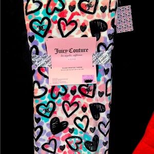 Juicy Couture Valentine’s Day blanket